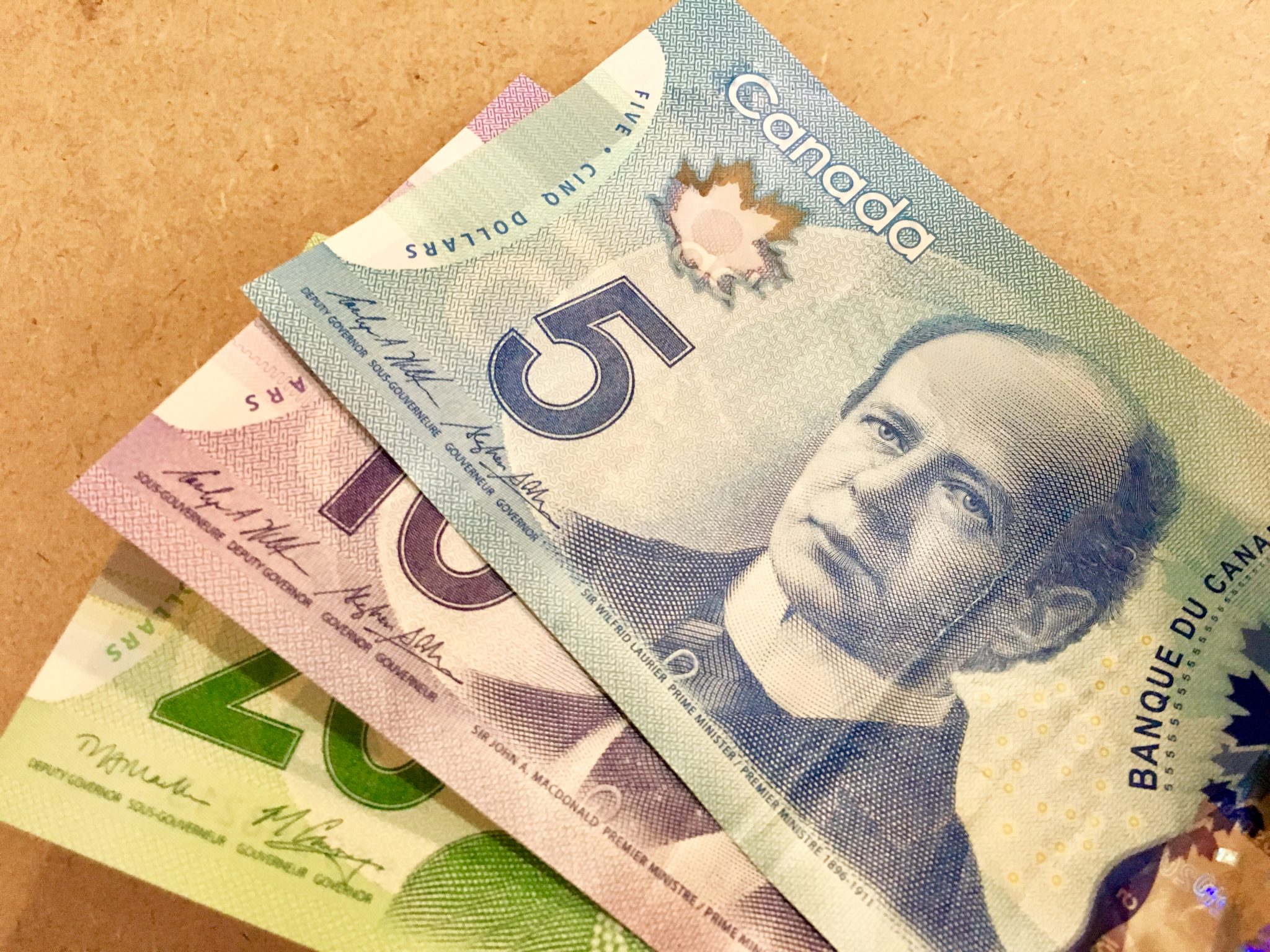 カナダのお金の種類とコインの両替について